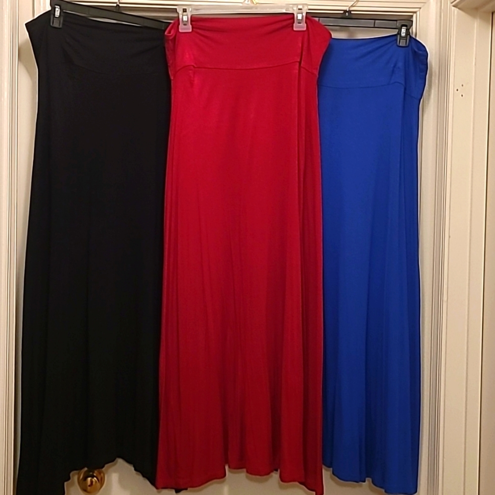 Three (3) Free to Live Maxi Skirt